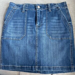 Seven7 Classic Blue Mini Skirt